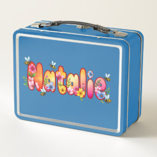 Natalie - Personalized Bee Lunch Box
