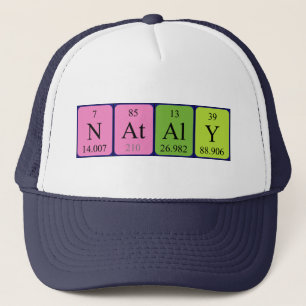 Nataly periodic table name hat