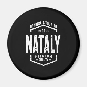 Nataly Personalized Name Birthday Gift Magnet