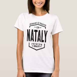 Nataly Personalized Name Birthday Gift T-Shirt