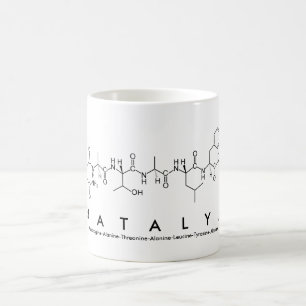 Natalya peptide name mug