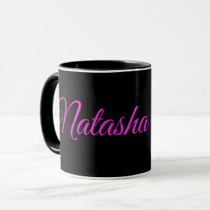 Natasha, Name With Australian Wildlife,   Mug