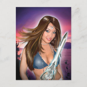 Natasha Portrait (Postcard) Postcard