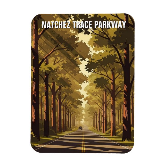 Natchez Trace Parkway Magnet (Vertical)