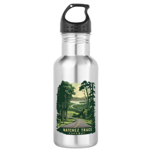 Natchez Trace Parkway Mississippi Forest 532 Ml Water Bottle