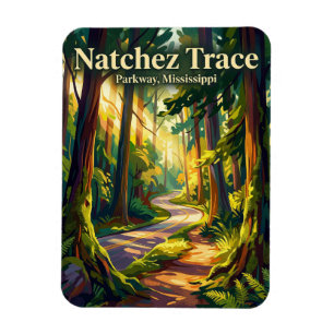 Natchez Trace Parkway Mississippi Magnet