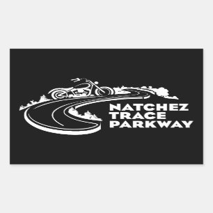 Natchez Trace Parkway Motorcycle Sticker