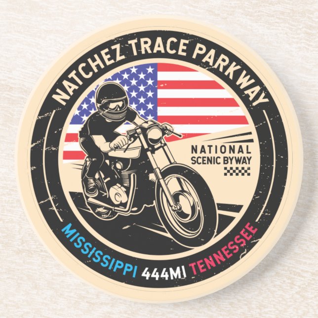 Natchez Trace Parkway National Scenic Byway Coaster (Front)