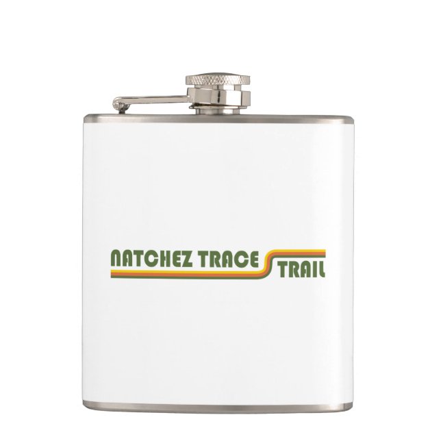 Natchez Trace Trail Hip Flask (Front)