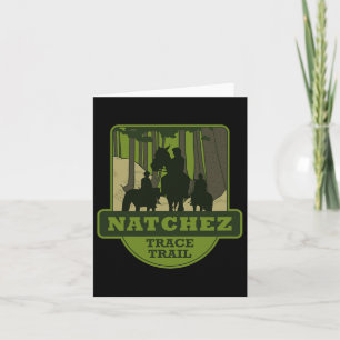 Natchez Trace Trail - Horseback Riding Card