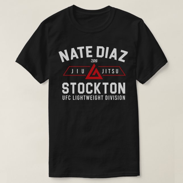 Nate Diaz Stockton TShirt (Design devant)