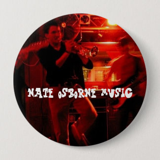 Nate Osborne Music 4 Inch Round Button