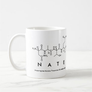 Nate peptide name mug