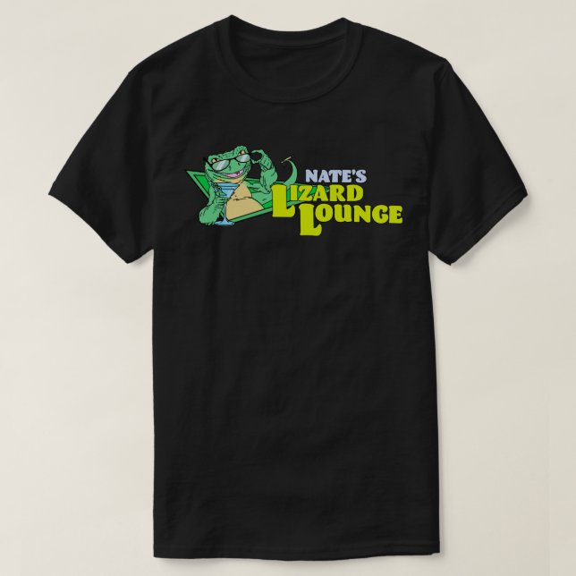 Nates Lizard Lounge The Rehearsal Logo  Sticker T-Shirt (Design Front)