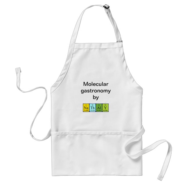 Nathaly periodic table name apron (Front)