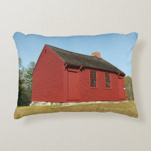 Nathan Hale Schoolhouse (East Haddam) Accent Pillow