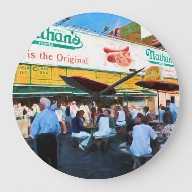 Nathan's Coney Island Clock (Front)