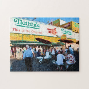 Nathan's Coney Island Photo Puzzle
