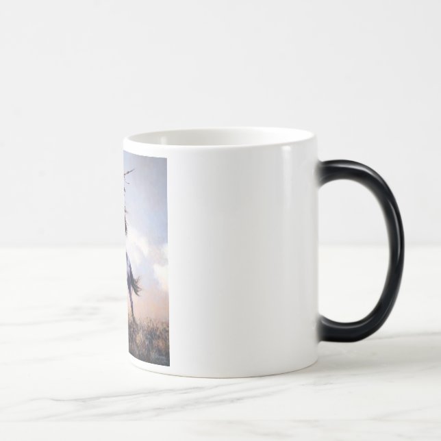 Natif américain noir/blanc tasse Morphing de 11 (Droite)