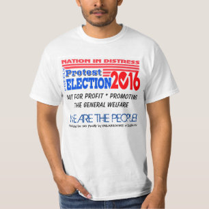 Nation in Distress! Protest t-shirt