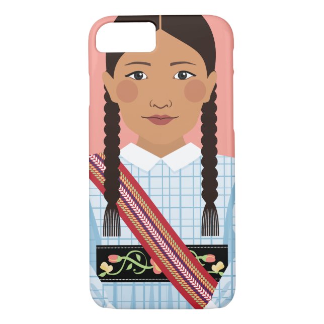 Nation métisse du Canada Matryoshka Coque (Dos)