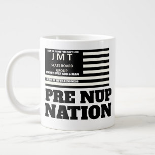 NATION PRE NUP. Mug Specialty