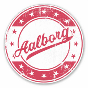 National - Aalborg Denmark Sticker