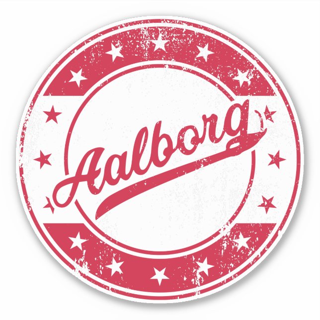 National - Aalborg Denmark Sticker (Front)