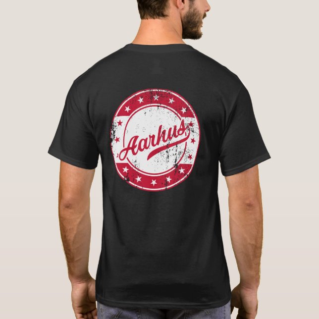 National - Aarhus Danmark T-Shirt (Back)