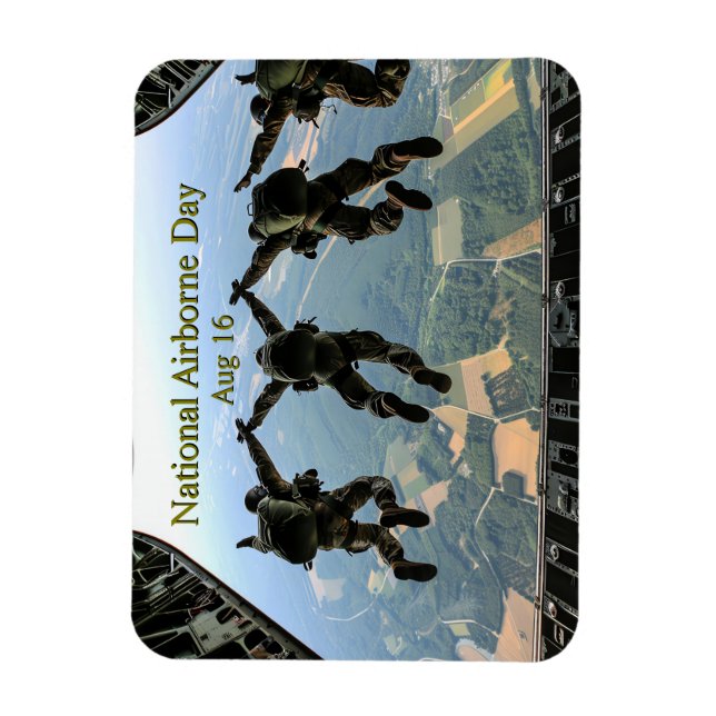 National Airborne Day Magnet (Vertical)