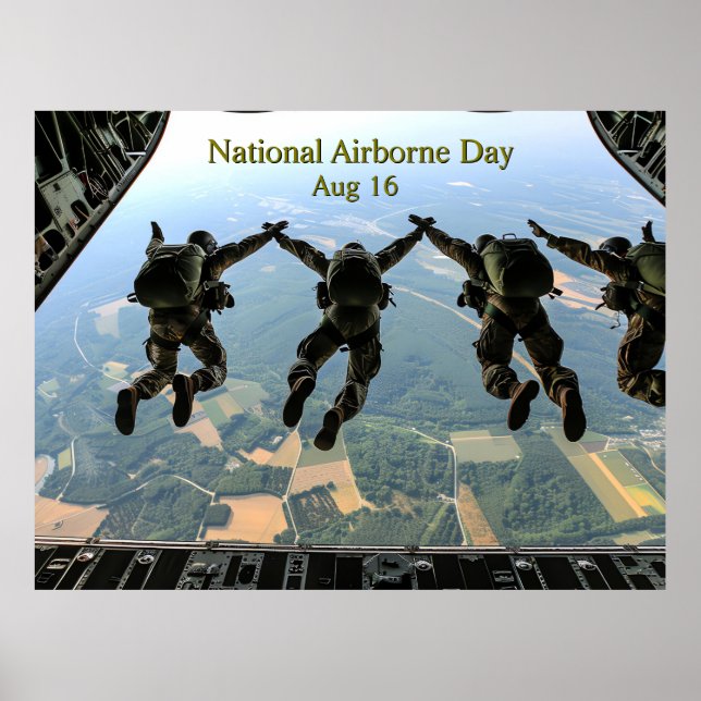 National Airborne Day Poster (Front)