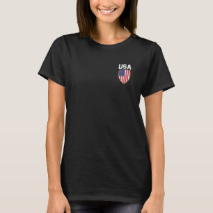 National America Flag USA American Football Fan So T-Shirt