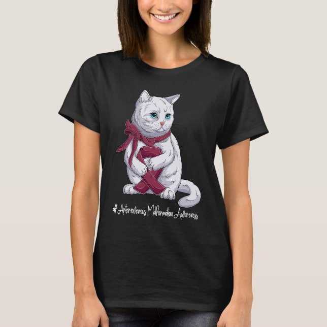 National Arteriovenous Malformation Awareness Mont T-Shirt (Front)