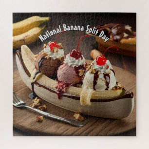 National Banana Split Day Jigsaw Puzzle