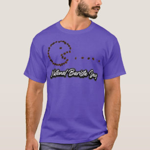National barista day 2022 barista coffe lover 2022 T-Shirt