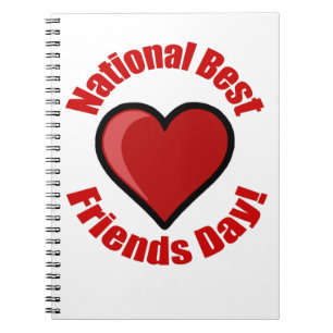 National Best Friends Day! Notebook