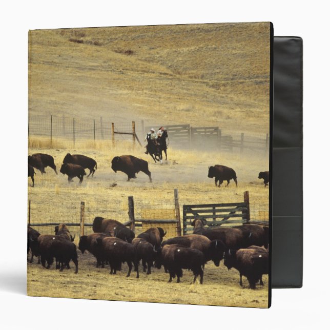 National Bison Range Roundup in Montana Binder (Front/Inside)