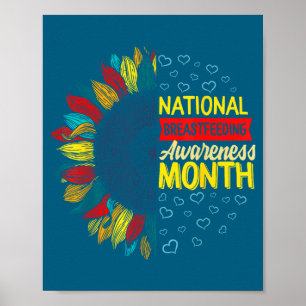 National Breastfeeding Awareness Month New Design Poster