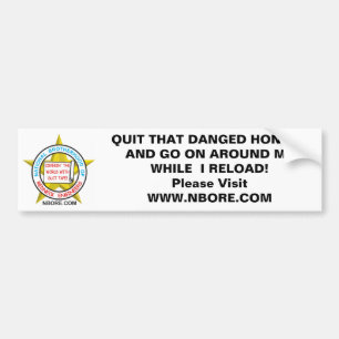National Brotherhood Of Redneck Engineerin' Bumper Sticker
