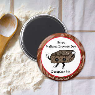 National Brownie Day - December 8th Magnet