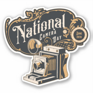 National Camera Day, vintage camera