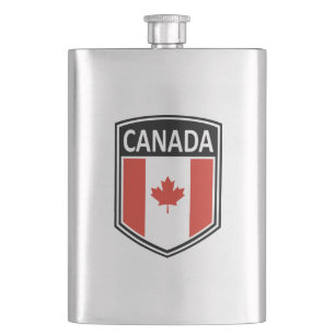 National - Canada Hip Flask