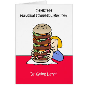 National Cheeseburger Day  September 18th