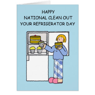 National Clean Out Your Refrigerator Day November.