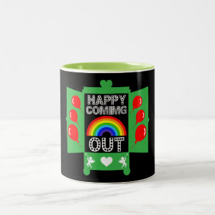 National Coming Out Day Two-Tone Coffee Mug