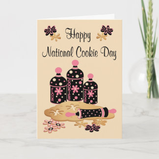 National Cookie Day Greeting Card