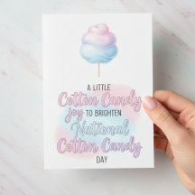 National Cotton Candy Day