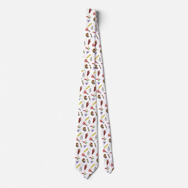 National Crafting Month Tie (Front)