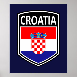 National - Croatia Poster