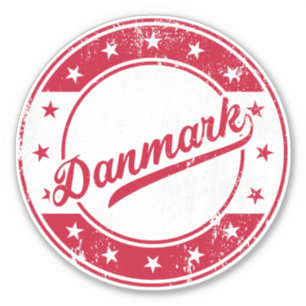 National - Danmark Denmark Sticker